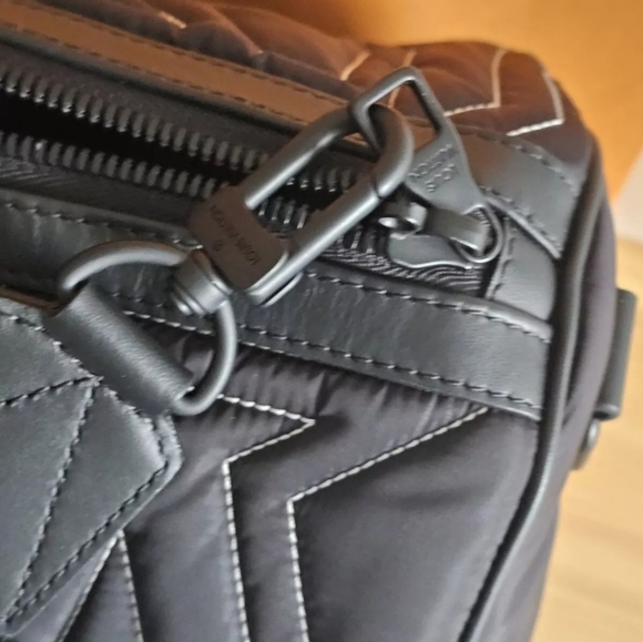 LOUIS VUITTON Embroidered Keepall Bandouliere 50 Black LIMITED Edition - Picture 14 of 16